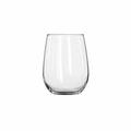 Libbey Glassware 17 oz Stemless White Wine Glass, PK12 221